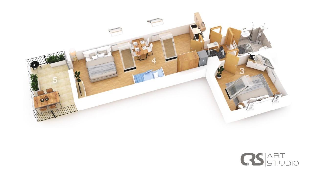 Apartman Karlovice Karlovice  ภายนอก รูปภาพ